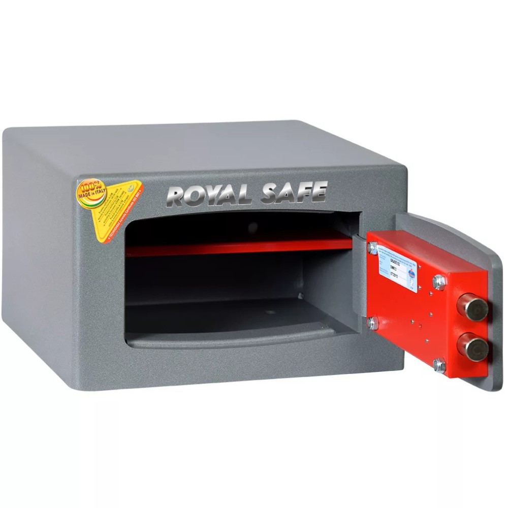 כספת ביתית כספת מפתח מקצועית תוצרת איטליה (25 קג) דגם DMK-3 (2)