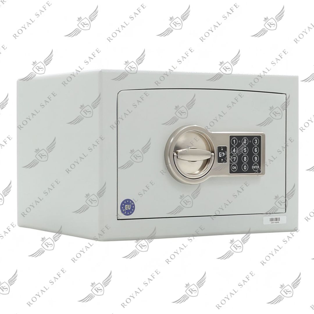 כספת דיגיטלית תקן EN 1143-1 Grade I (44 ק"ג) דגם ELASK-25 2 כספת דיגיטלית ELASK-25 תקן EN 1143-1 Grade I סגורה – מבט קדמי נוסף